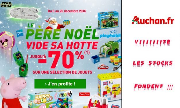 Les Jouets sont à prix cassés chez Auchan !!