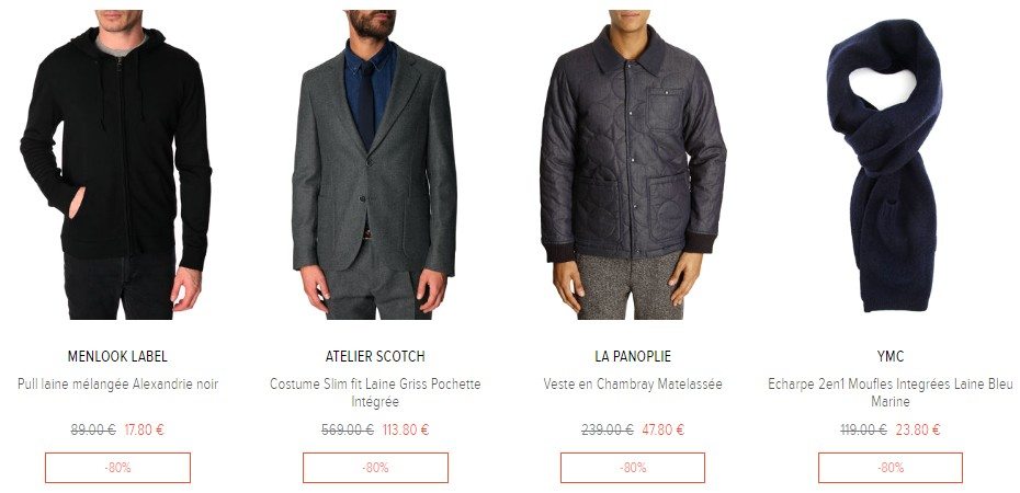 bon plan mode homme menlook