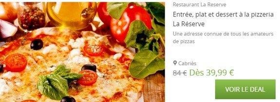 bon plan pizza restaurant marseille la reserve