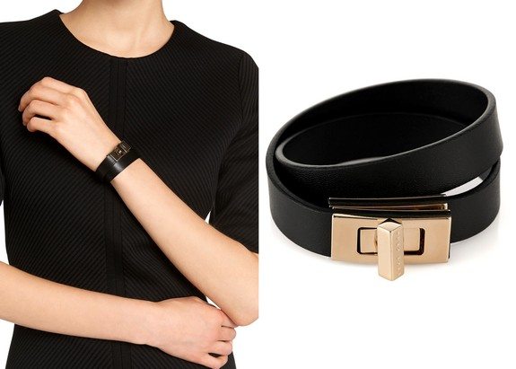 bracelet en cuir hugo boss bespoke