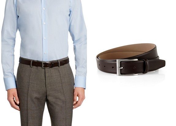 ceinture en cuir hugo boss brondon