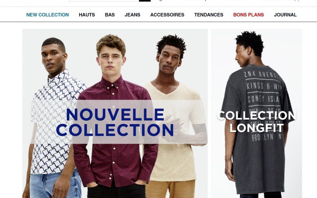 Acheter des vêtements homme chez Celio