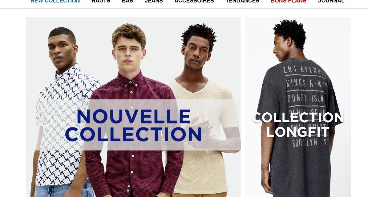 Acheter des vêtements homme chez Celio