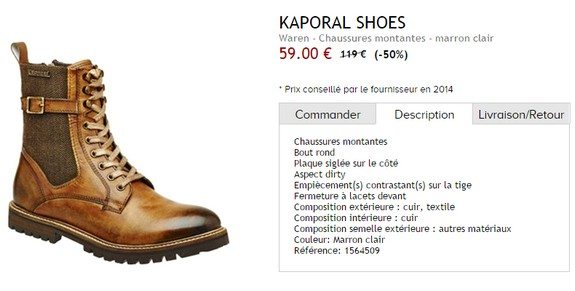 Kaporal en Vente Privée !!