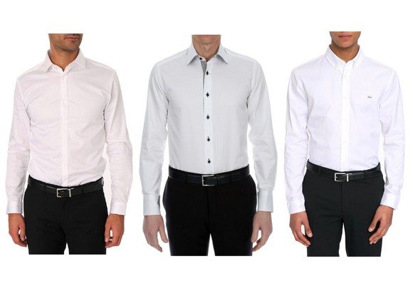 chemise blanche homme