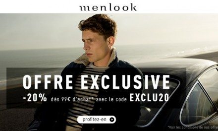 Code Promo Menlook Septembre 2016