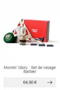 coffret rasage barbier homme idee cadeau