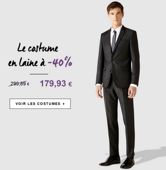 costume homme celio printemps ete 2016