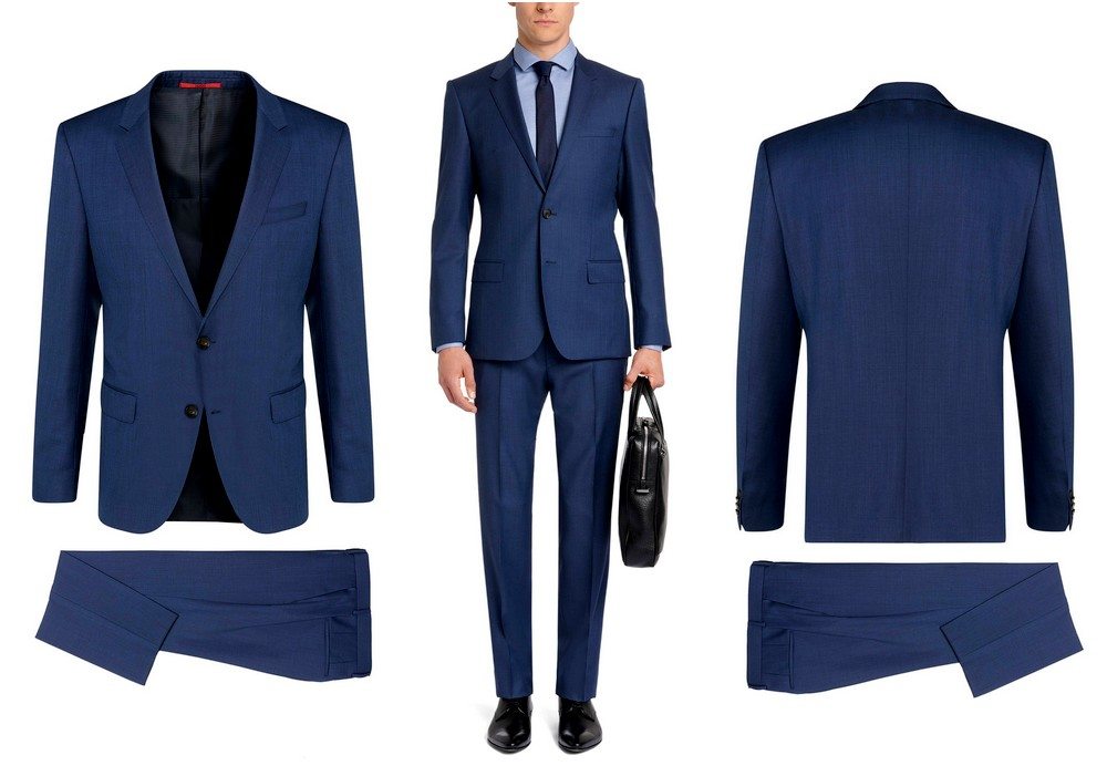 costume-hugo-boss-bleu