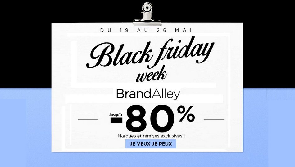 Black Friday Week chez BrandAlley !