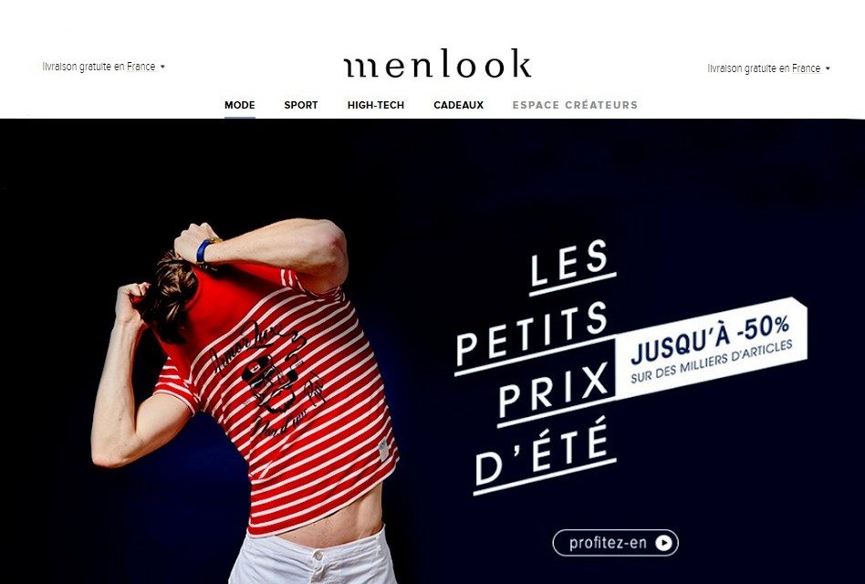 Déstockage de mode homme chez Menlook !