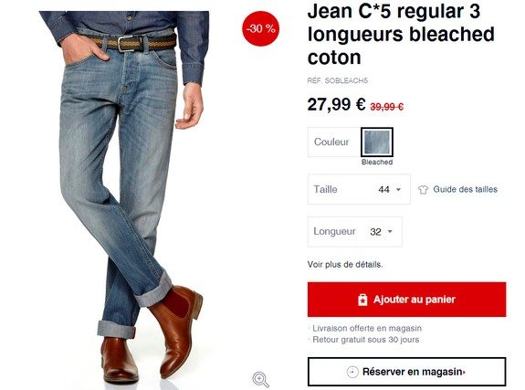 jean celio en promotion