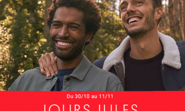 Profitez des Jours Jules avec des remises jusqu’à -50% !!