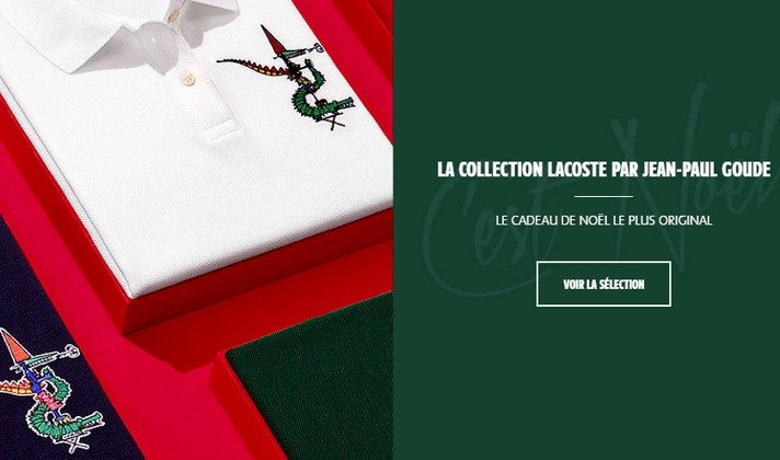 La Collection Lacoste par Jean-Paul Goude