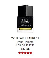 parfum YSL yves saint laurent pour homme eau de toilette sephora