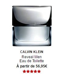 parfum calvin klein reveal men eau de toilette sephora