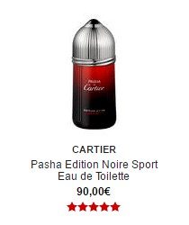 parfum cartier pasha edition noire sport eau de toilette sephora