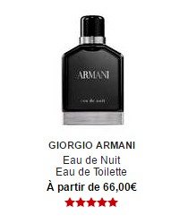 parfum giorgio armani eau de nuit eau de toilette sephora