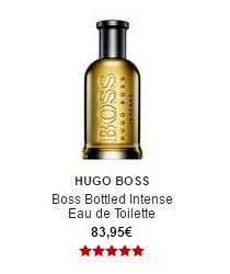 parfum hugo boss bottled intense eau de toilette sephora