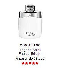 parfum montblanc legend spirit eau de toilette sephora