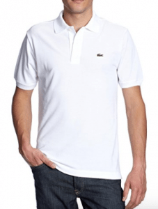 Polo Lacoste blanc