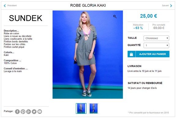 robe sundek