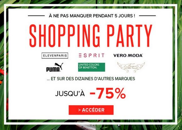 Shopping Party chez BrandAlley !