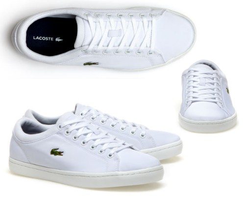 sneakers basses lacoste blanches