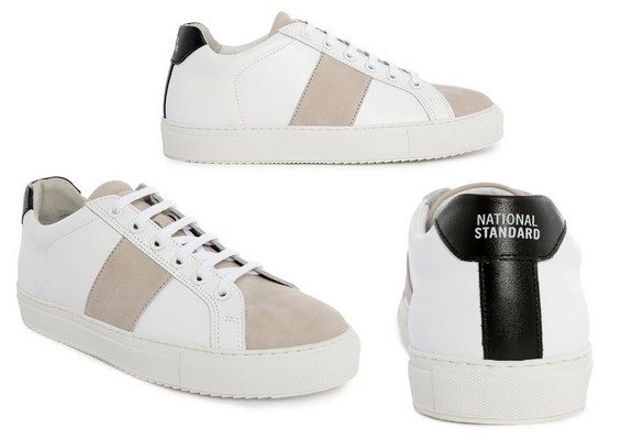 sneakers national standard menlook collaboration anniversaire 5 ans