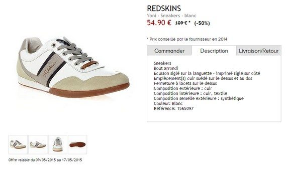 sneakers redskins