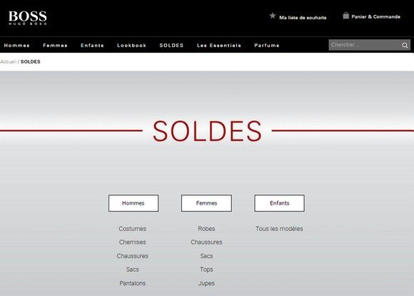 Soldes HUGO BOSS : Notre Sélection