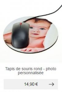 tapis de souris personnalisable idee cadeau homme