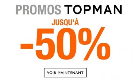 Nouvelles Promos chez Topman !!