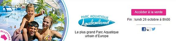 vente privee aquaboulevard le plus grand parc aquatique urbain d europe