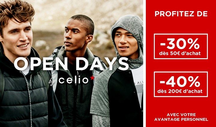 Les Open Days Celio