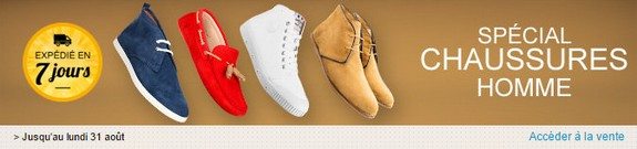 vente privee chaussures homme