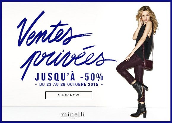 Ventes Privées Minelli !