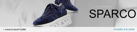 vente privee chaussures sparco