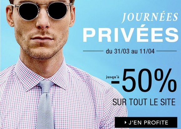 Atelier Privé : Jusqu’à -50% sur tout le site !