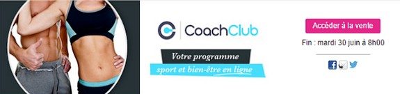 vente privee coach sport