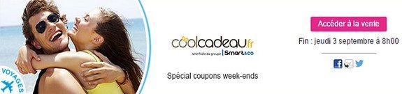 vente privee coffrets voyages weekend decouverte cool cadeau smart box