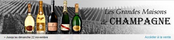 vente privee de bons champagnes