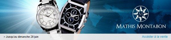 vente privee de montres mathis montabon