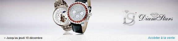 vente privee diamstars montres