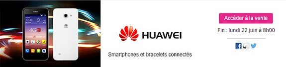 vente privee huawei