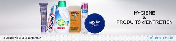 vente privee hygiene et produits d entretien