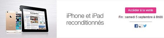 vente privee iphone ipad reconditionnes