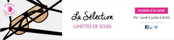 vente privee lunettes de soleil