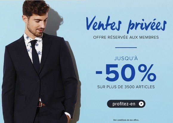 Vente Privée Menlook