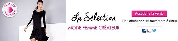 vente privee mode femme createur showrommprive